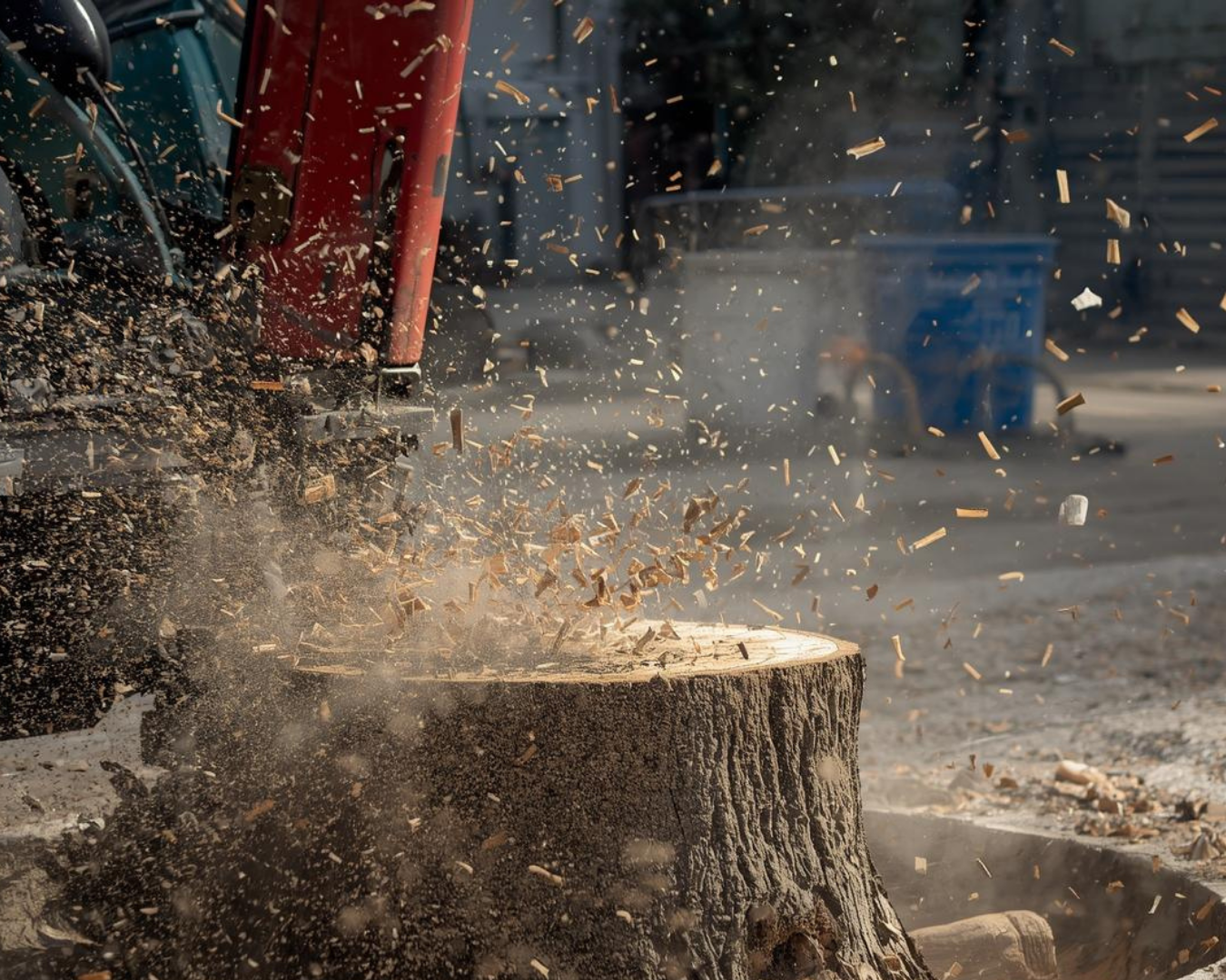 Commercial Stump Grinding